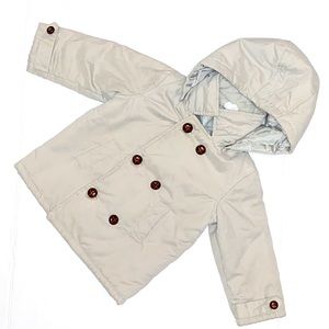 SOLD HM Baby Puffer Trench Coat/Jacket